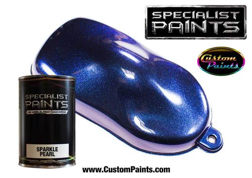 Kustom Paints Sparkle Pearl Blue 500ml poistomyynti (vain 1kpl jäljellä)