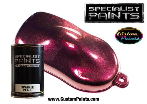 Kustom Paints Sparkle Pearl Red 500ml poistomyynti